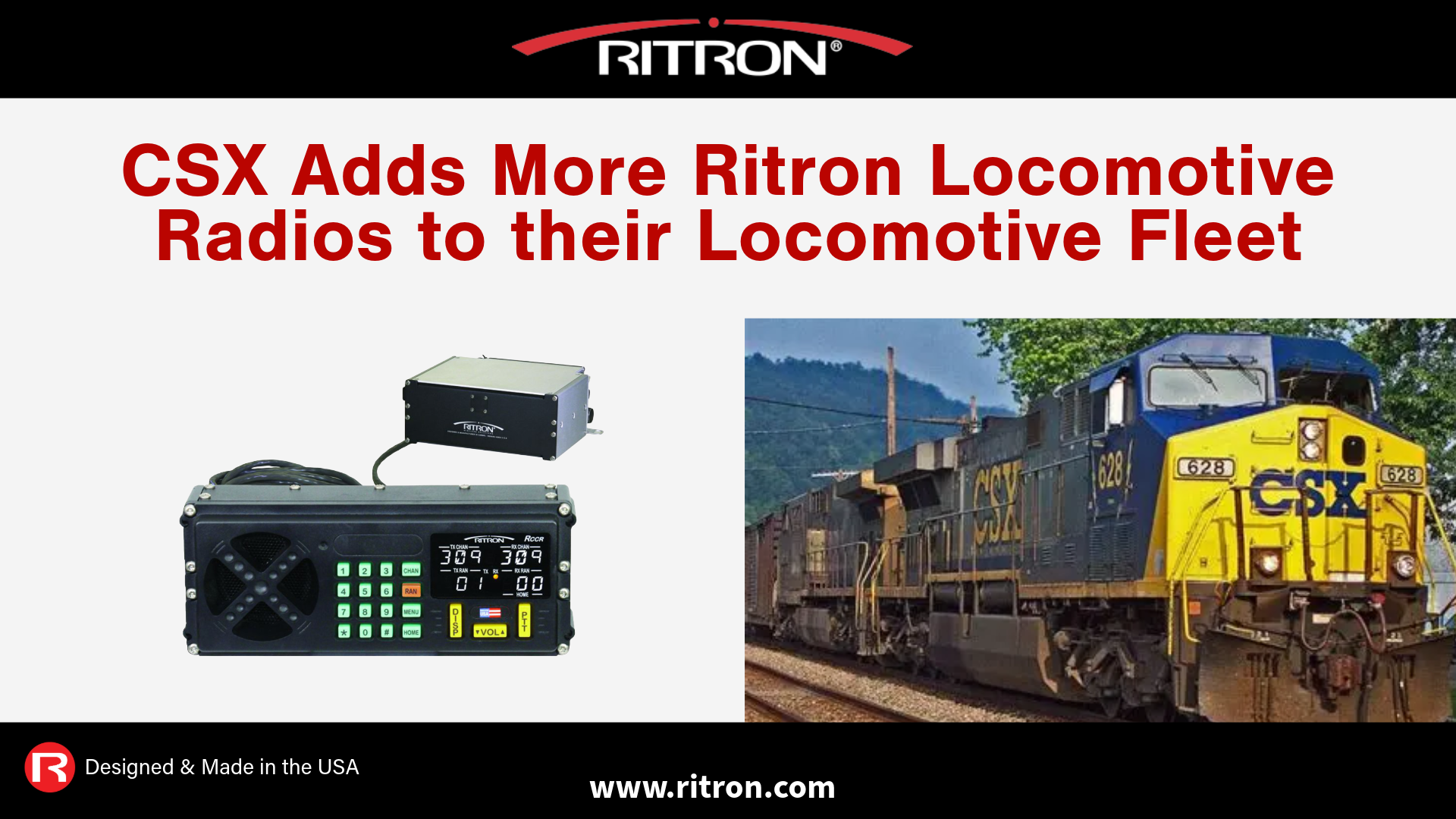 Ritron Locomotive Radio