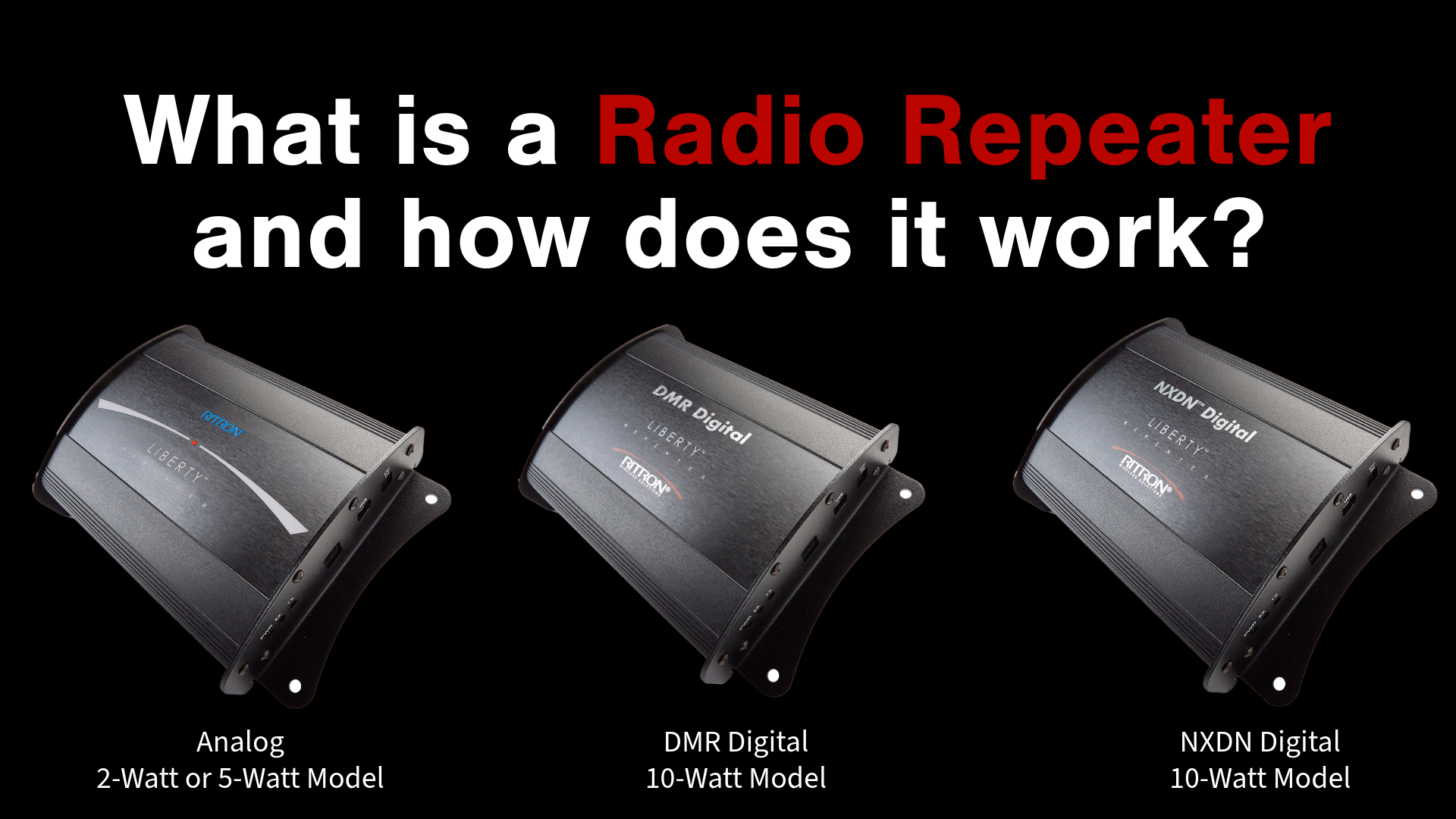 Ritron Radio Repeaters radio coverage issues